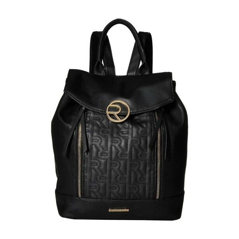 Rampage WOMEN'S BLACK BACKPACK handbag